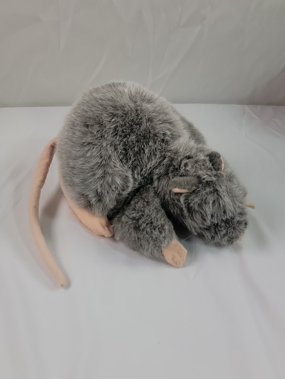 Folktails Folkmains Plush Gray Toy Rat Mouse Puppet